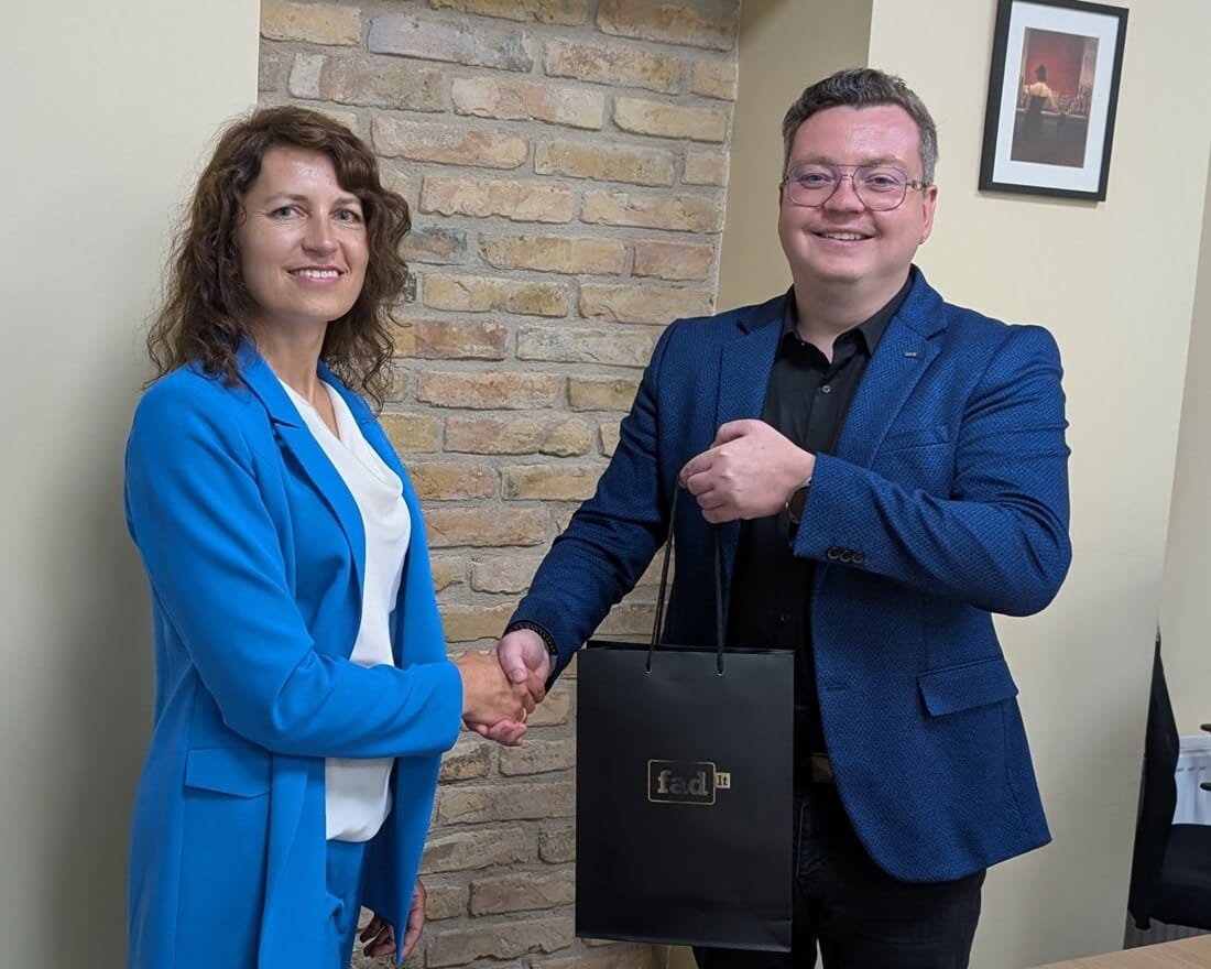 Advokatė dr. Dalia Averkienė, APB Amber Lex steigėja ir Tomas Morkūnas, FAD agentūros vadovas