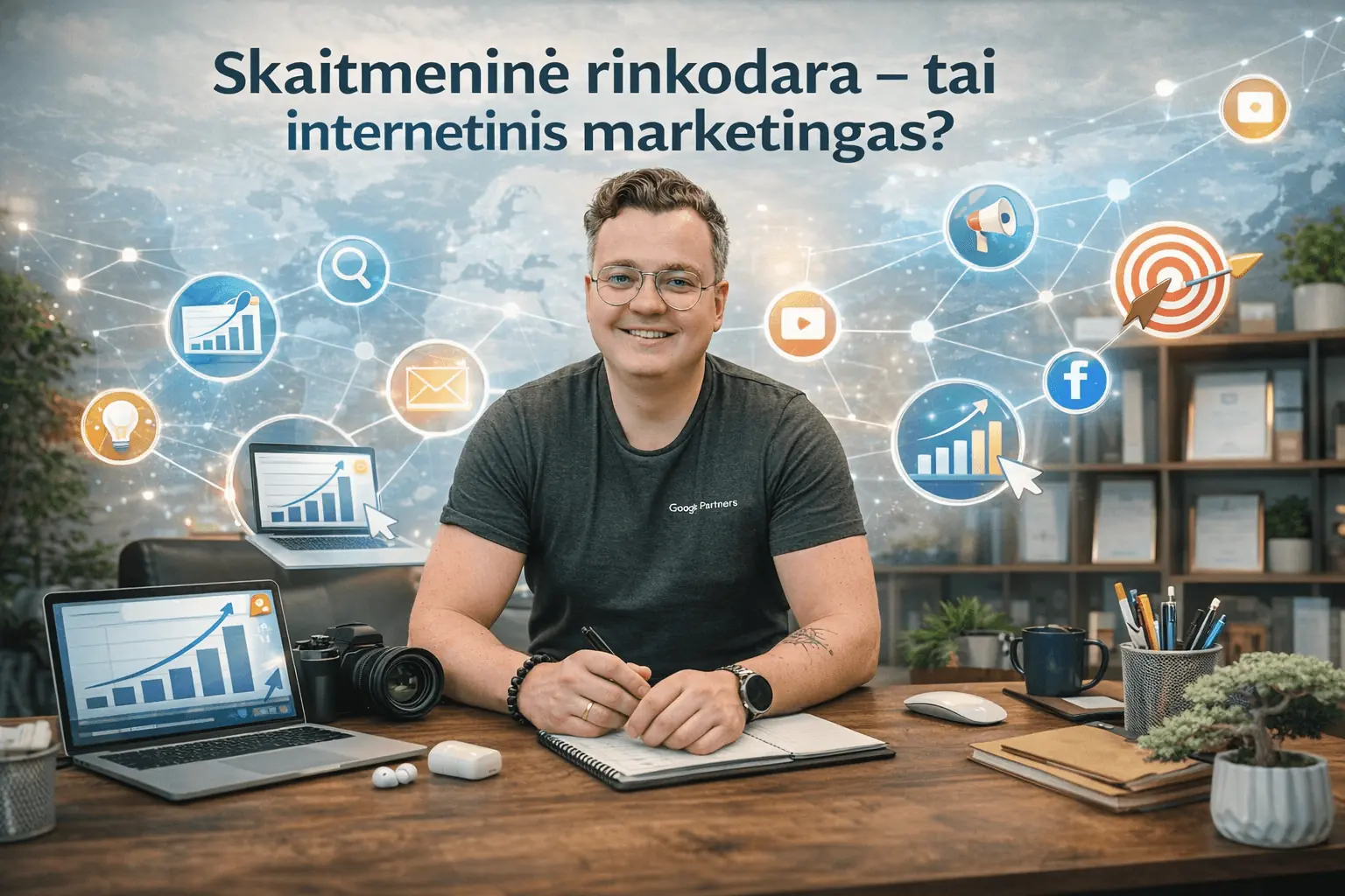 Skaitmeninė rinkodara - tai internetinis marketingas?